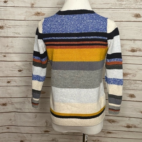 LOFT striped crewneck sweater - Picture 4 of 5